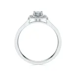 Pierścionek białe złoto z diamentami AJPZ_108